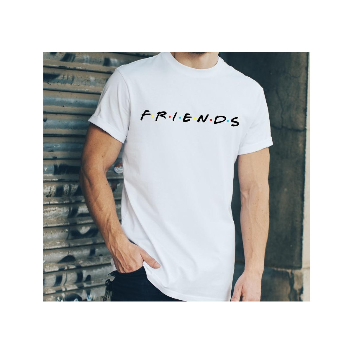 T-shirt oversize DTG społem PRL