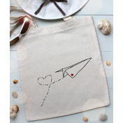 Torba bawełniana ecri owl