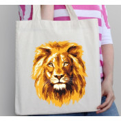 Torba bawełniana ecri unikorn dog