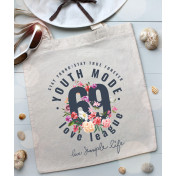 Torba bawełniana ecri king queen love