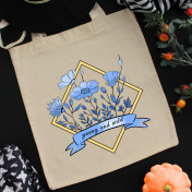 Torba bawełniana ecri I smeel spring