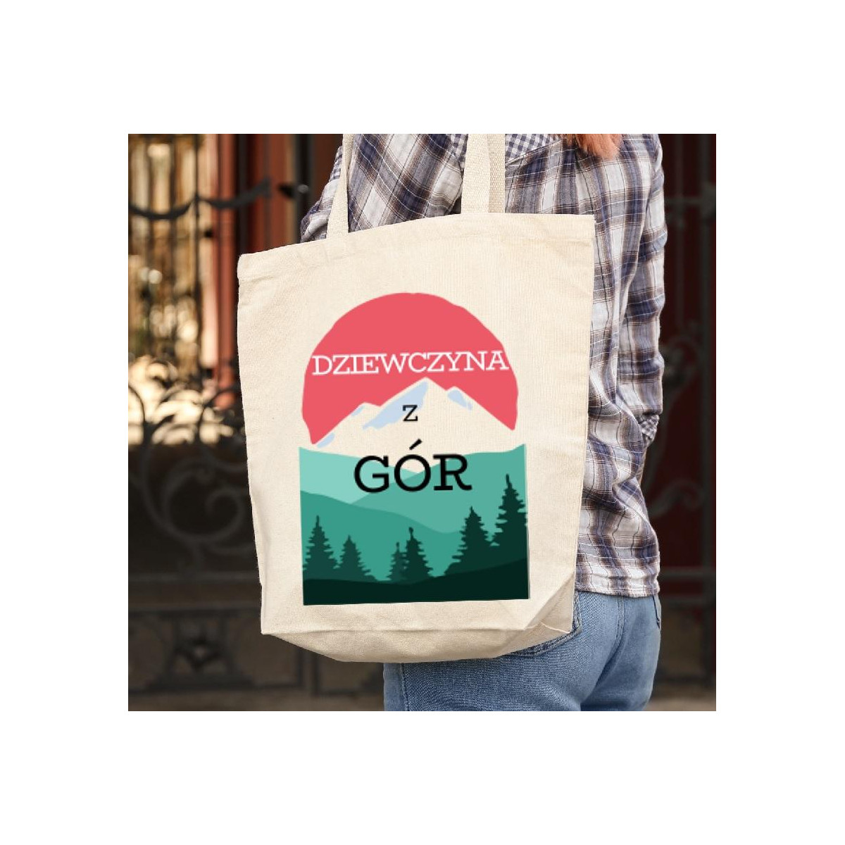 Torba bawełniana ecri Kurła