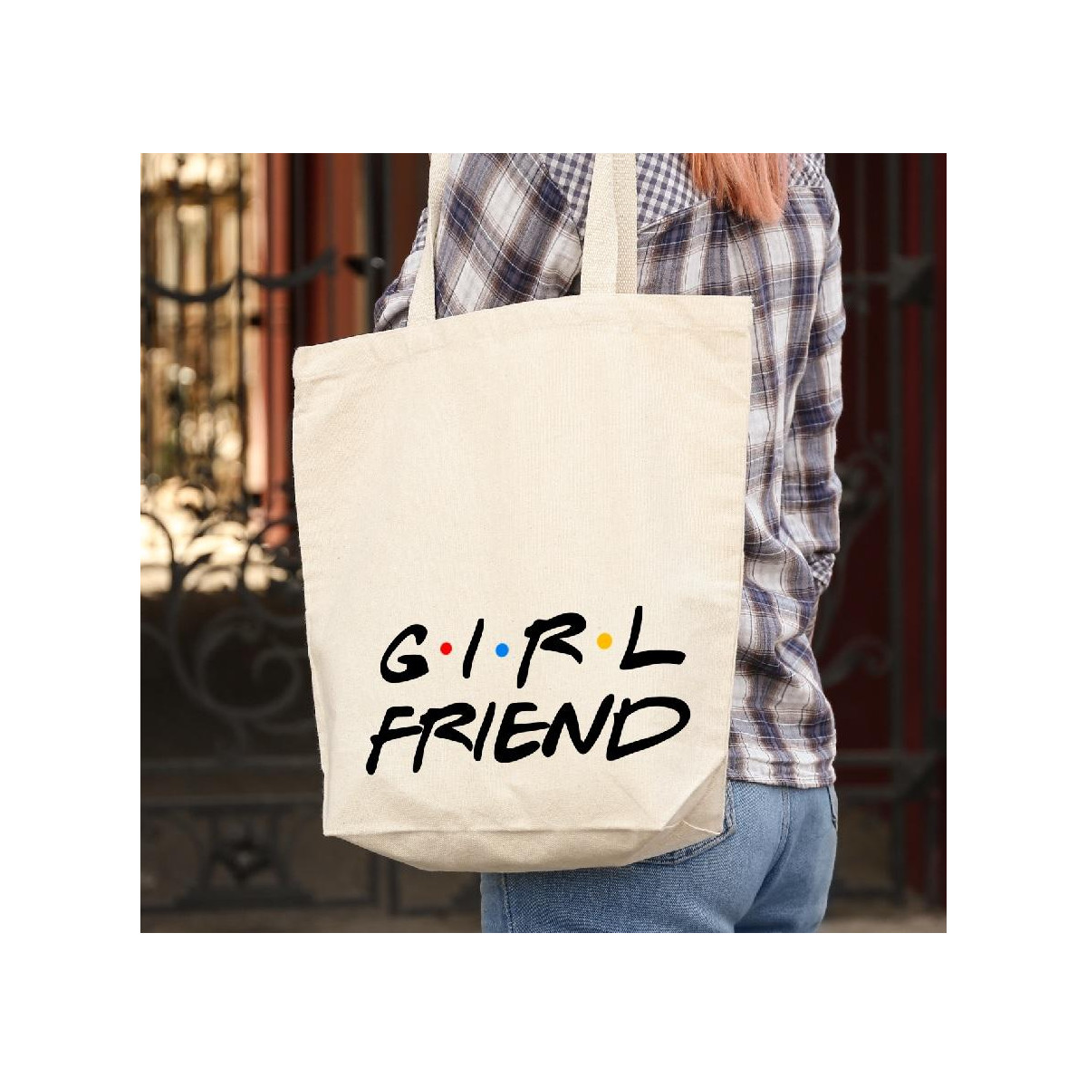 Torba bawełniana ecri Kochana babcia