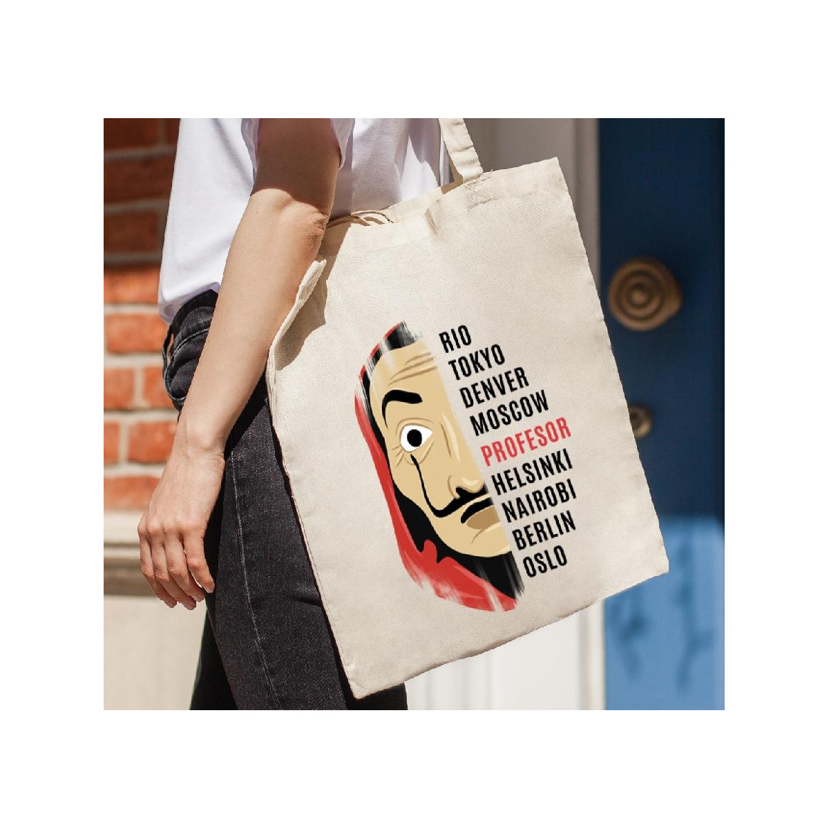 Torba bawełniana ecri  Profesor