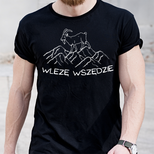 T-shirt | Wlezę Wszędzie!