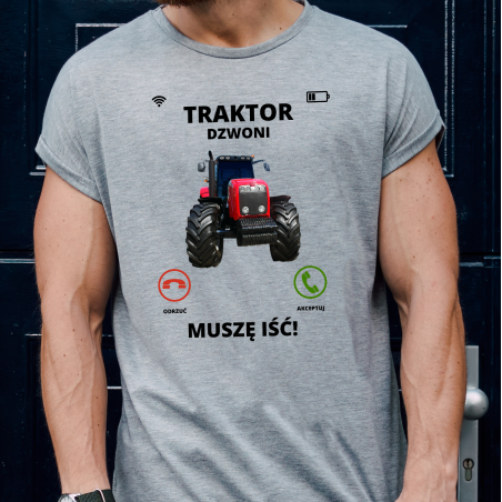 T-shirt | Traktor Dzwoni - Muszę Iść
