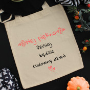 Torba bawełniana ecri beuty is inside