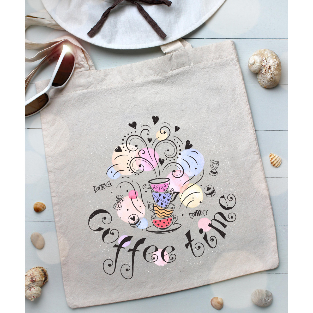 Torba bawełniana ecri helo sunshine