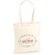 Torba bawełniana ecri happy women's day circle