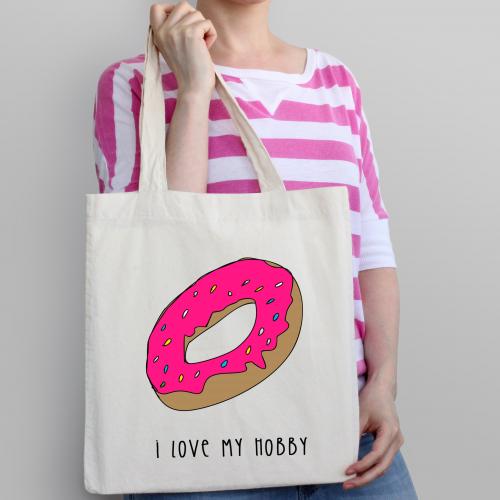 Torba bawełniana ecri piwonia