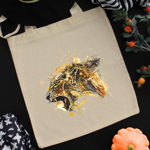 Torba bawełniana ecri meow with love