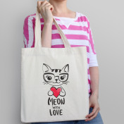 Torba bawełniana ecri don't panic it's organic