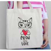 Torba bawełniana ecri don't panic it's organic