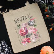 Torba bawełniana ecri king queen love