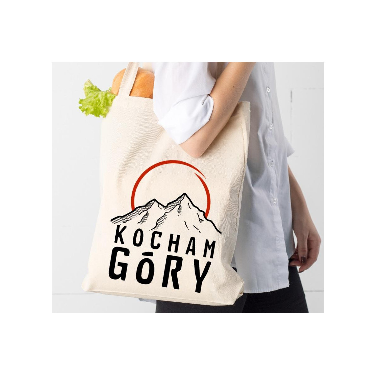 Torba bawełniana ecri  Górski Chill