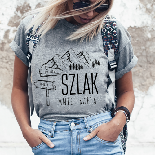 T-shirt Lady Szary | Szlak...