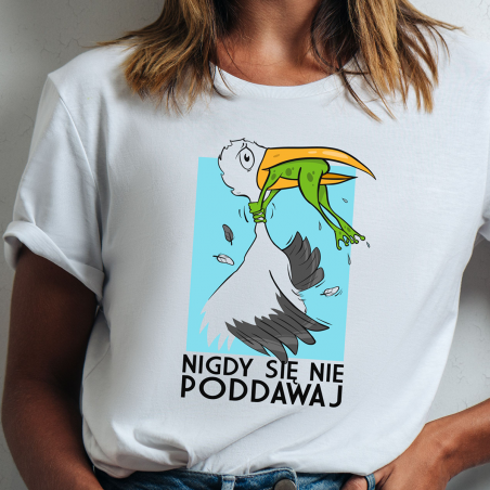 T-shirt Lady DTG | Nigdy się nie poddawaj