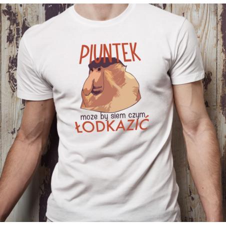 T-shirt oversize DTG Piuntek Łodkazić