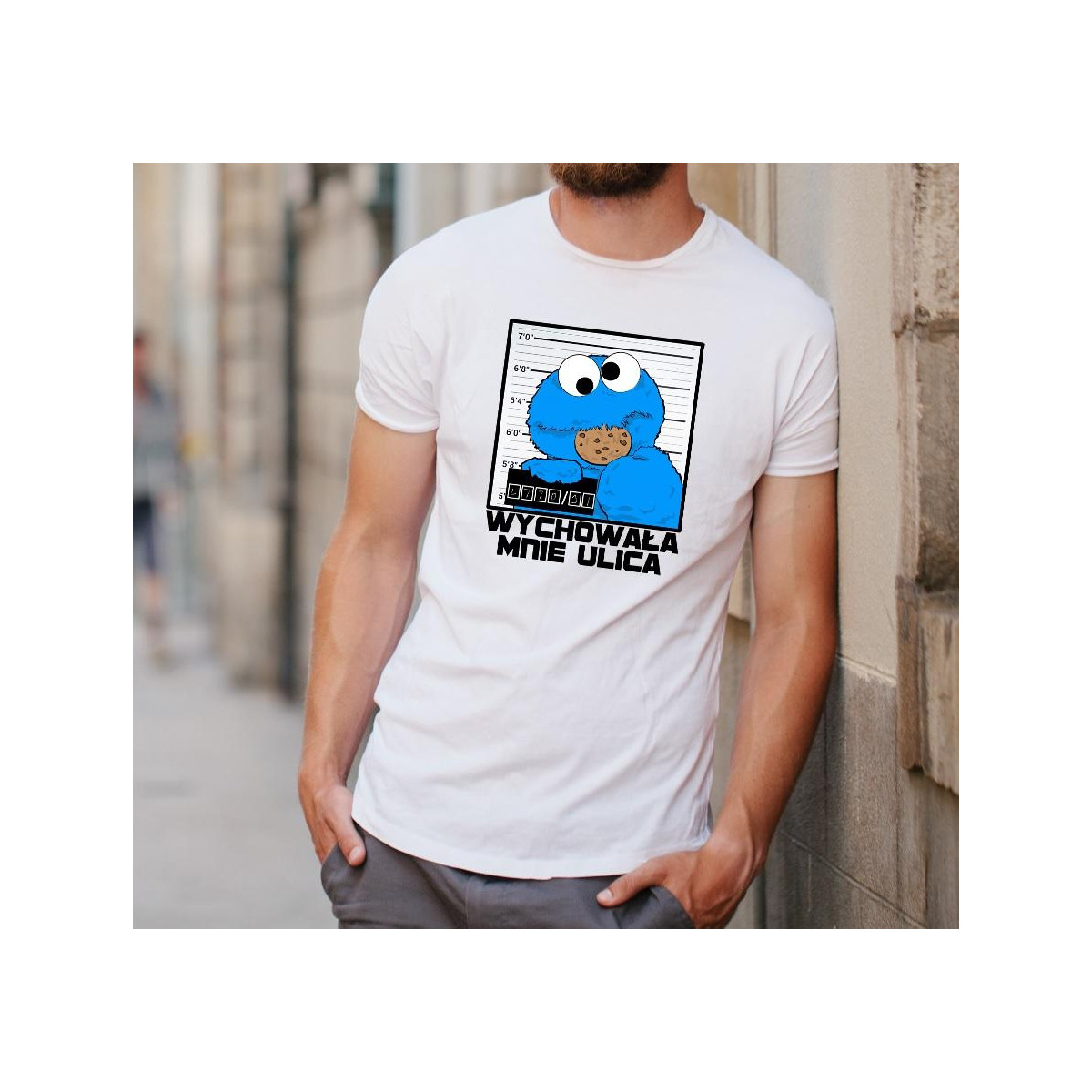 T-shirt oversize DTG urodzeni w Prl 2