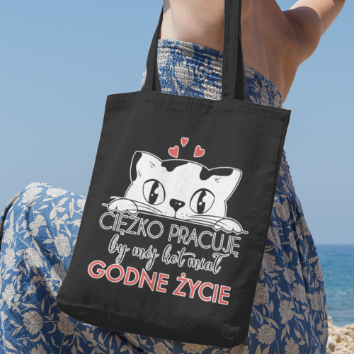 Ciężko Pracuję by Mój Kot...