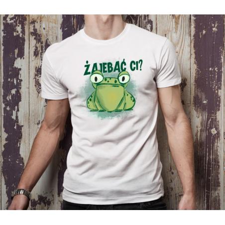 T-shirt oversize DTG Żajebać ci 2