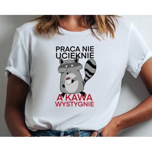 T-shirt lady slim DTG Praca...