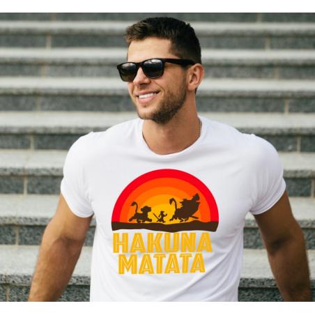 T-shirt oversize DTG Hakuna Matata color