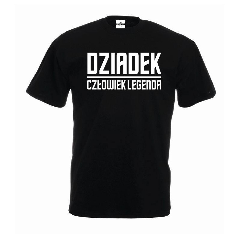 T-shirt oversize dziadek człowiek legenda