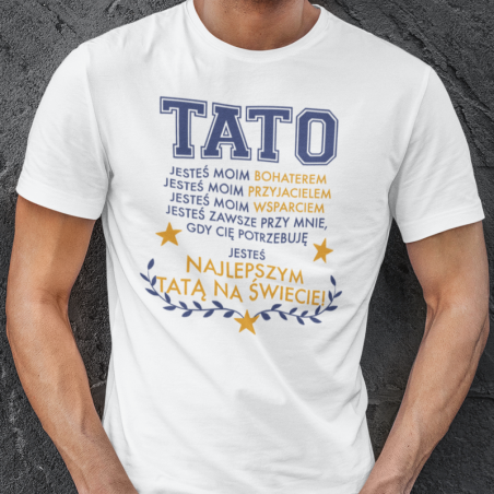 T-shirt Tato Jesteś Moim Bohaterem [outlet 1]