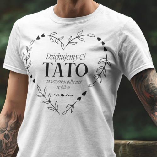 T-shirt Dziękujemy Ci Tato...