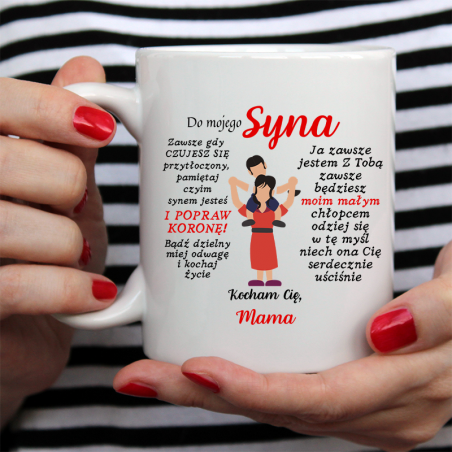Kubek | DO MOJEGO SYNA - MAMA [outlet2]