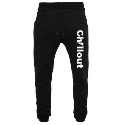 spodnie dresowe czarne DOPE diamond