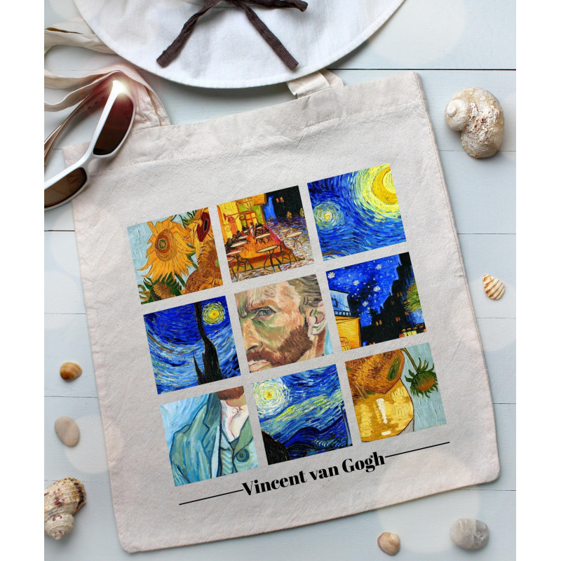 Torba bawełniana David michelangelo face