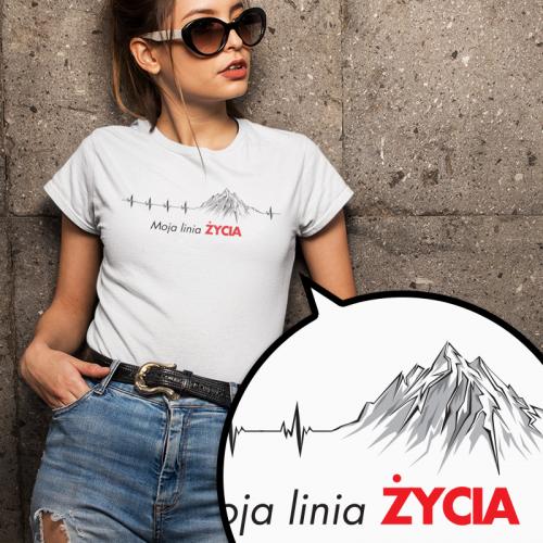 T-shirt | Moja linia życia