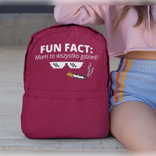 Plecak premium | Fun Fact...