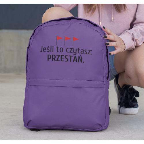 Plecak premium | Jeśli to...