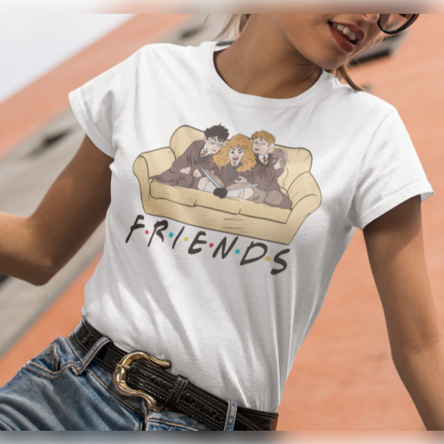 T-shirt lady slim Friends