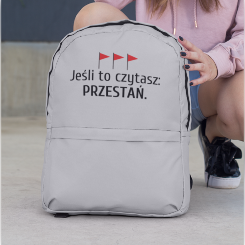 Plecak premium | Jeśli to...