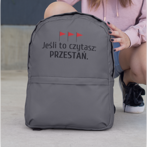 Plecak premium | Jeśli to...