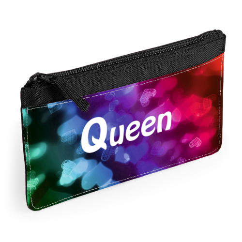 Piórnik druk QUEEN NEON