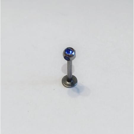 Kolczyk labret blue [outlet1]