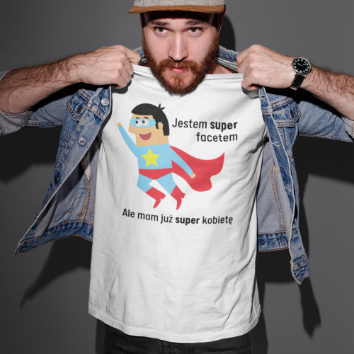 T-shirt | Jestem super facetem