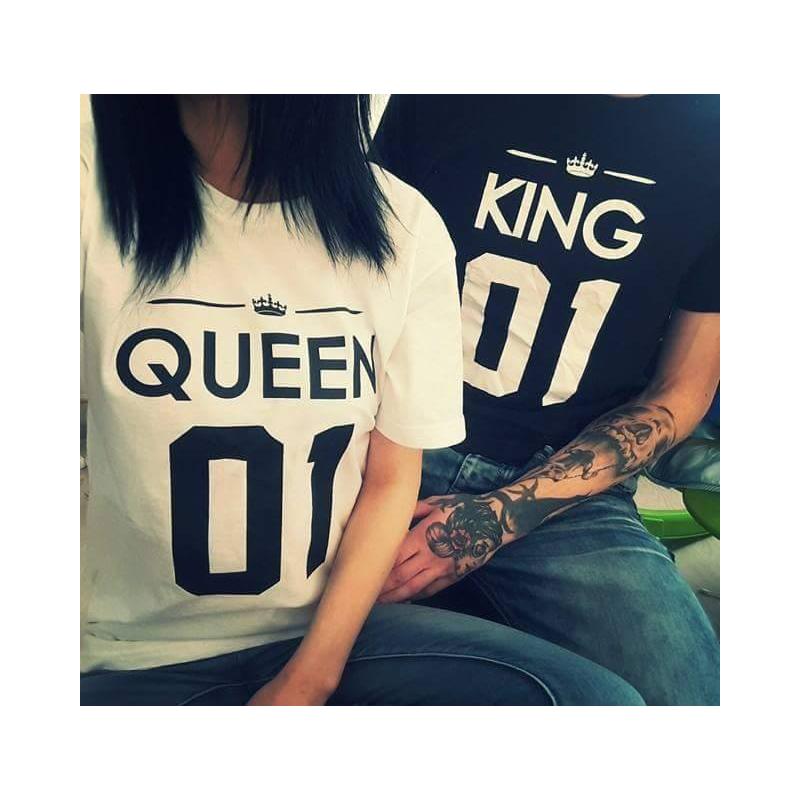 T-shirt DLA PAR 2 SZT QUEEN & KING T-shirt DLA PAR 2 SZT QUEEN & KING