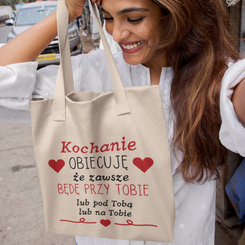 Torba bawełniana Kochanie...