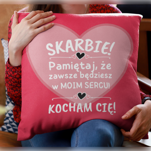 PODUSZKA | Skarbie Kocham Cię