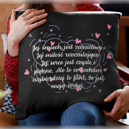 PODUSZKA | Jej uśmiech jest...