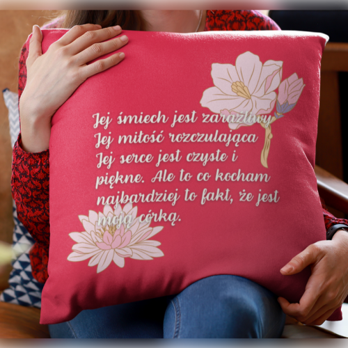 PODUSZKA | Jej śmiech moja...