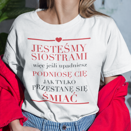 T-shirt lady slim | Jesteśmy siostrami