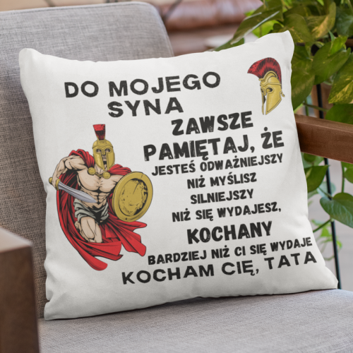 Poduszka | Do mojego syna,...