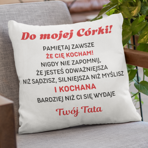 Poduszka | Do mojej córki,...